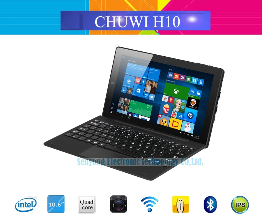 Lowest Price Original Chuwi HI10 Windows10+Android 5.1 Dual OS Tablet PC 10.1'' IPS 1920x1200 Intel Trail-T3 Z8300 Quad Core 4GB RAM 64GB ROM Lowest Price Original Chuwi HI10 Windows10+Android 5.1 Dual OS Tablet PC 10.1'' IPS 1920x1200 Intel Trail-T3 Z8300 Quad Core 4GB RAM 64GB ROM