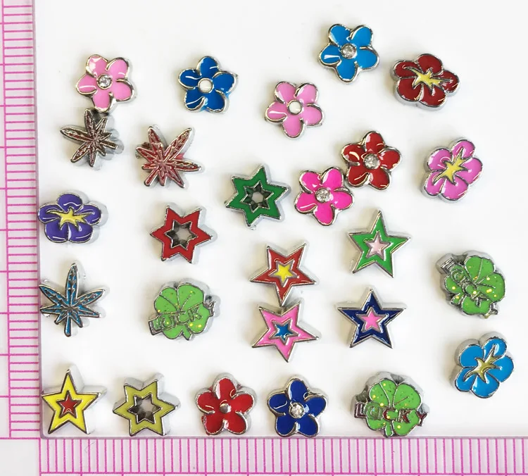

2017 New wholesale 10PCS Mixed Style Enamel Ferocious Alligator Floating Charms Fit For Locket,Gifts,Free Shipping