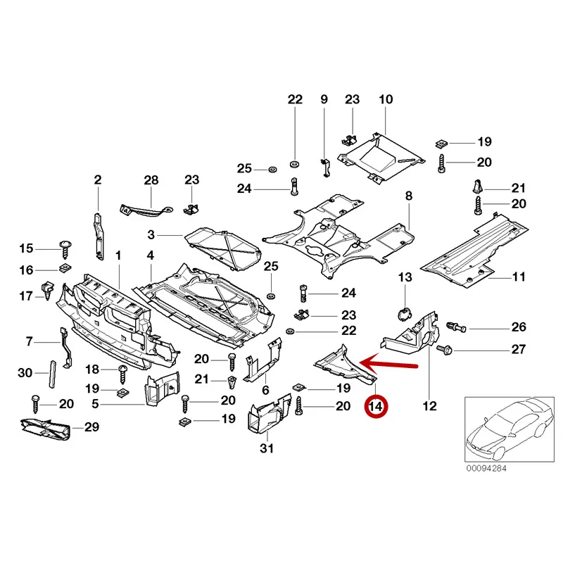 51718150450/49 Car Leaf board lining board 7 Series E38 728i 735 740il 750il Front triangle Cover Plaque Lower triangle board