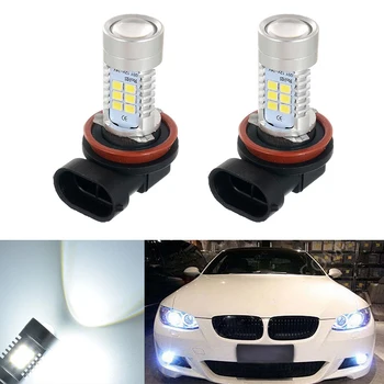 

2x H8 H11 Led Bulb Fog Lights Car Lamp Auto Light Bulbs For BMW E39 325 328 M mini SPORT