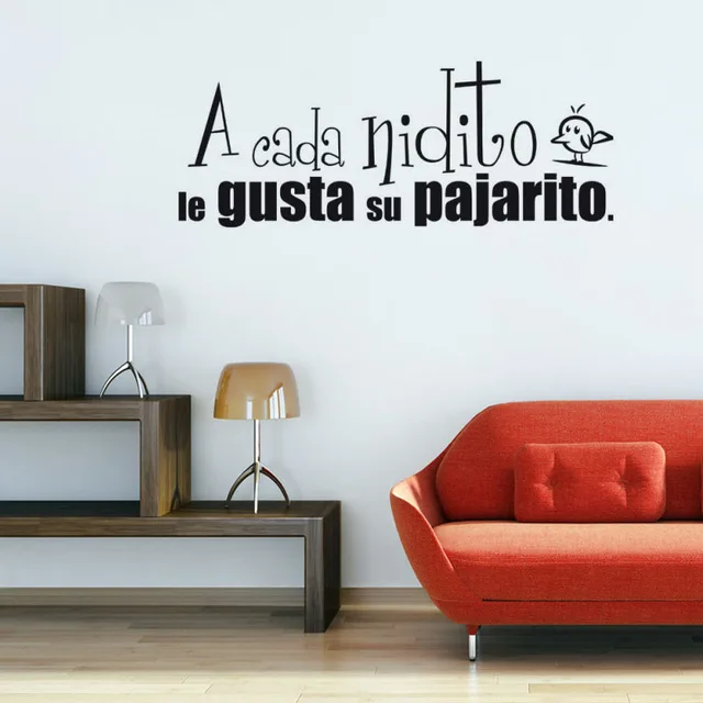 Spanish Wall Decor aliexpress : buy each bird likes his nest spanish wall decal Spanish Wall Decor aliexpress : buy each bird likes his nest spanish wall decal