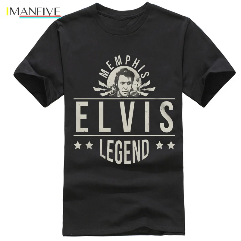 

Official Elvis Presley Legend T-Shirt Today King Creole Loving Love He Touched The new popular T shirt hot promotion