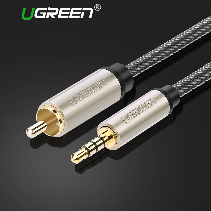 Ugreen RCA to 3.5 Jack Aux Cable Stereo Digital Coaxial Audio Rca Cable