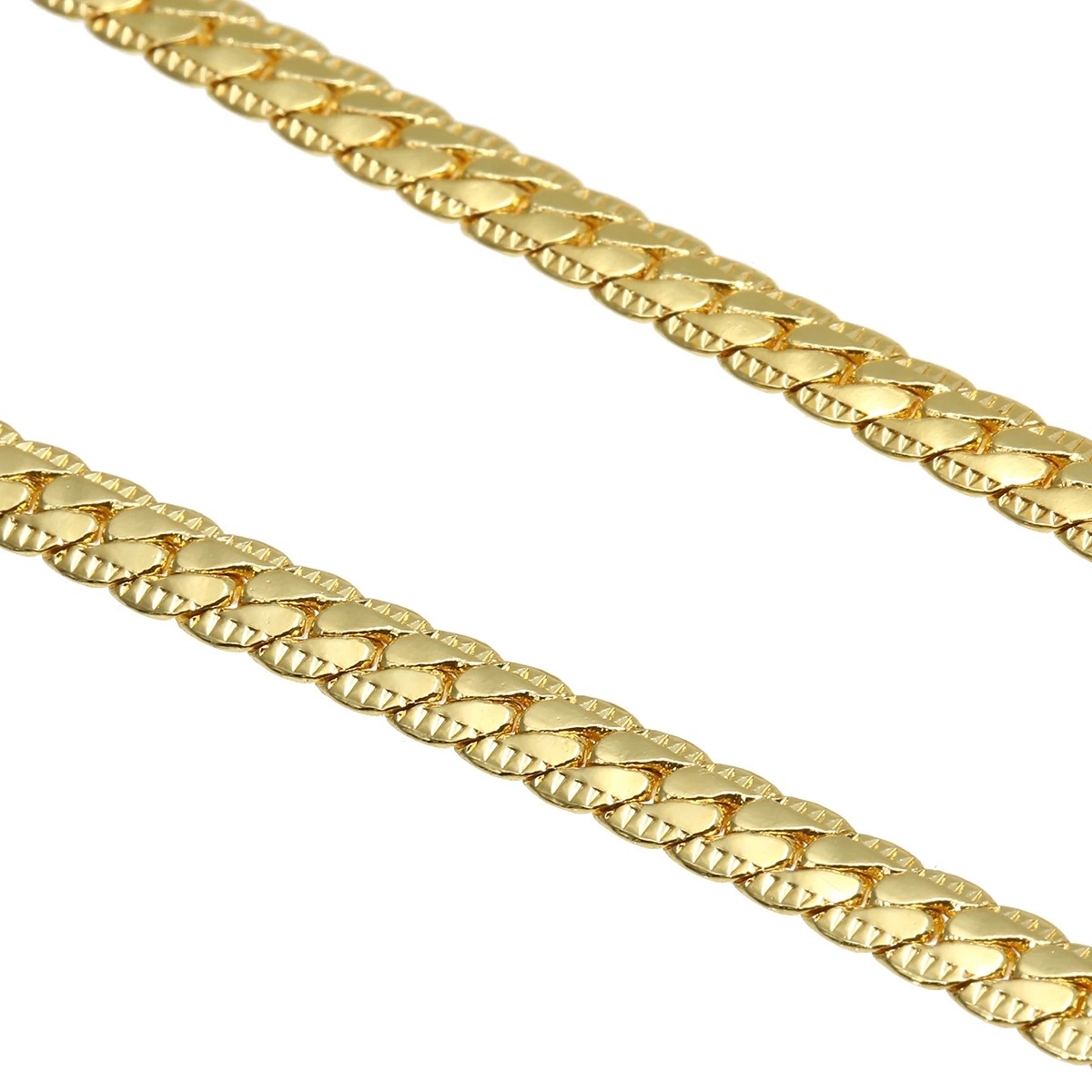 Мужское ожерелье с цепочкой золотого цвета, ожерелье для мужчин и женщин, панцирная кубинская цепочка, ювелирные изделия shellhard 5 мм, хип-хоп унисекс ожерелье s