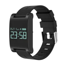 Оригинальный Smart Band DM68 фитнес-часы измерять кровяное давление умный Браслет Шагомер группа водонепроницаемый на наручные часы спортивные Будильник