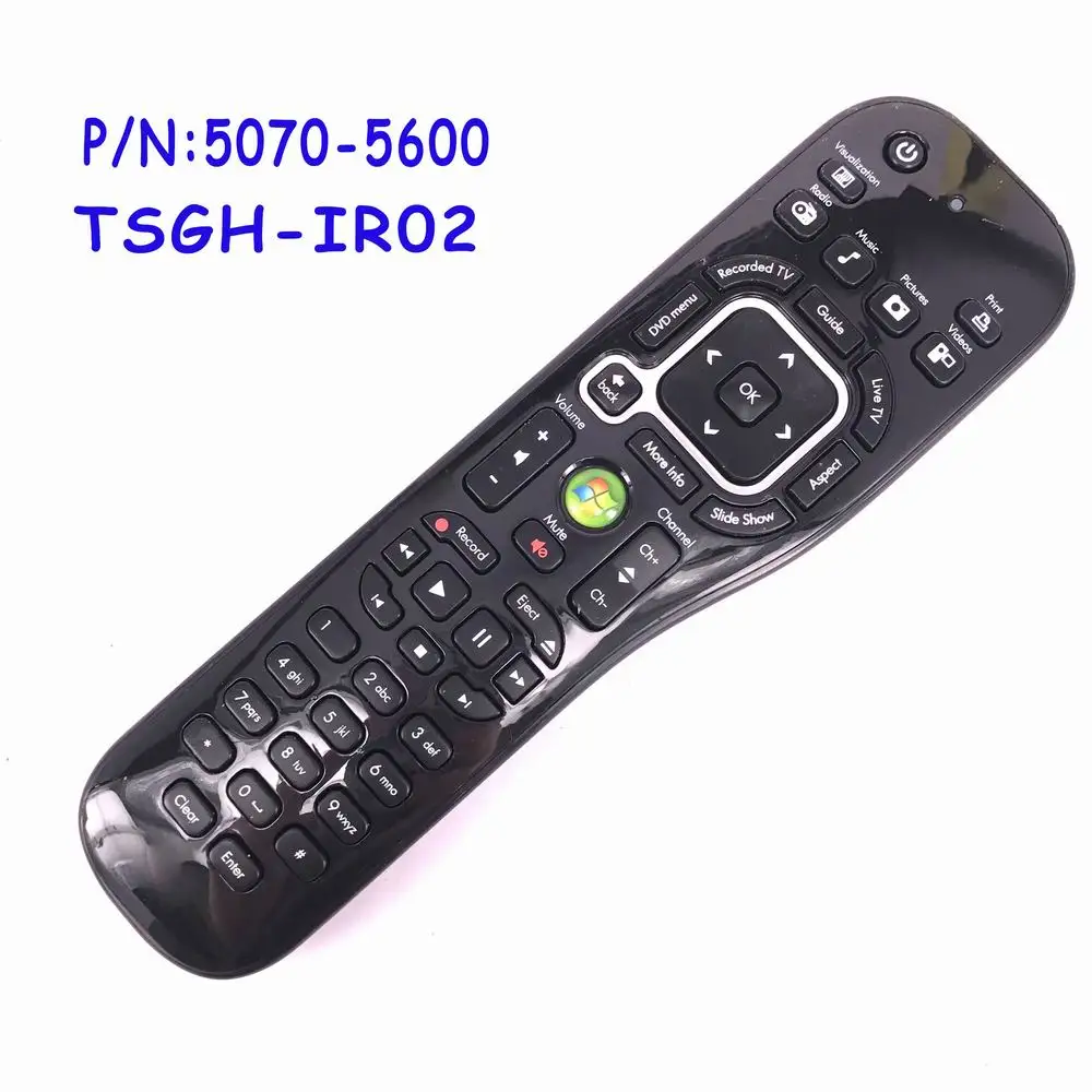 Б/у оригинальный пульт дистанционного управления для HP Windows Media Center MCE IR Receiver 5070-5600
