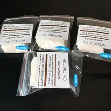 Leiqidudu 10 шт./пакет японский чистый органический хлопок Фитили хлопок ткань Японии для DIY RDA РБА распылителя проекты устранимые катушки электронная сигарета