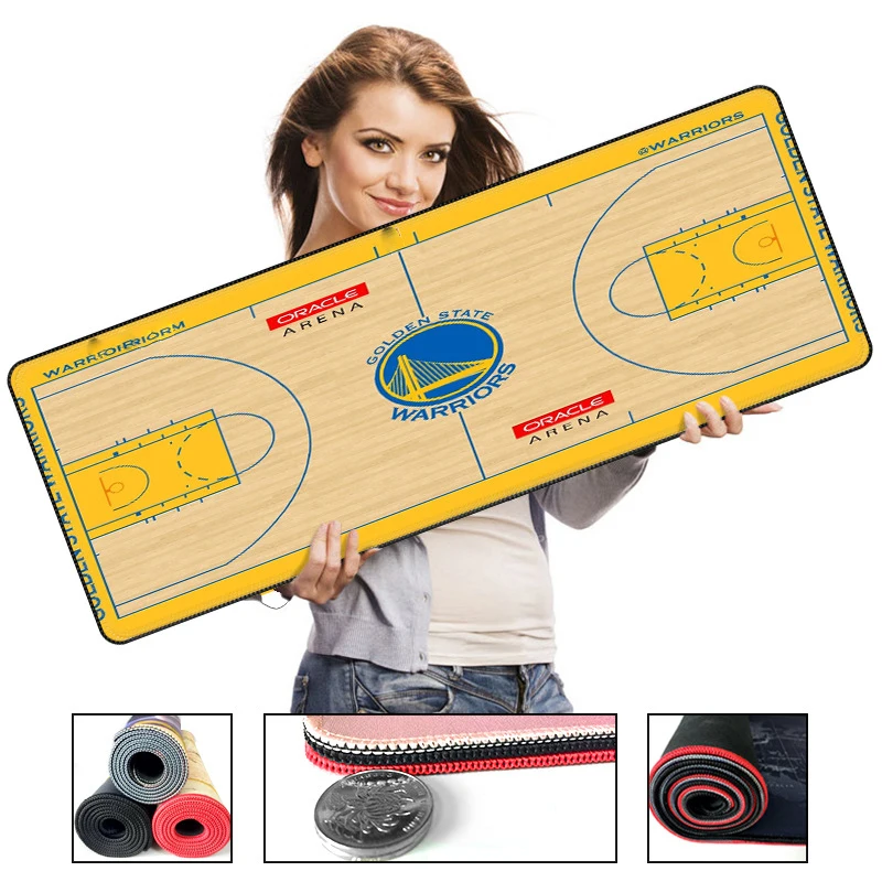 

Basketball Mouse Pad Gamer TENZERO 80x30cm L Mouse Mat Gaming Mouse Pad Computer Large Mousepad Rubber Locking Edge For PC Cs Go