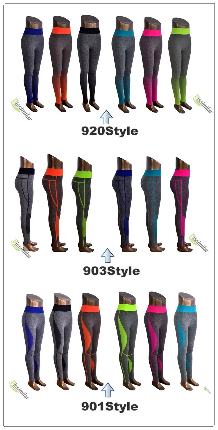 Разные женские штаны для фитнеса с эффектом омбре, спортивная одежда для похудения, бесшовные леггинсы с высокой посадкой для тренировок, 6 цветов