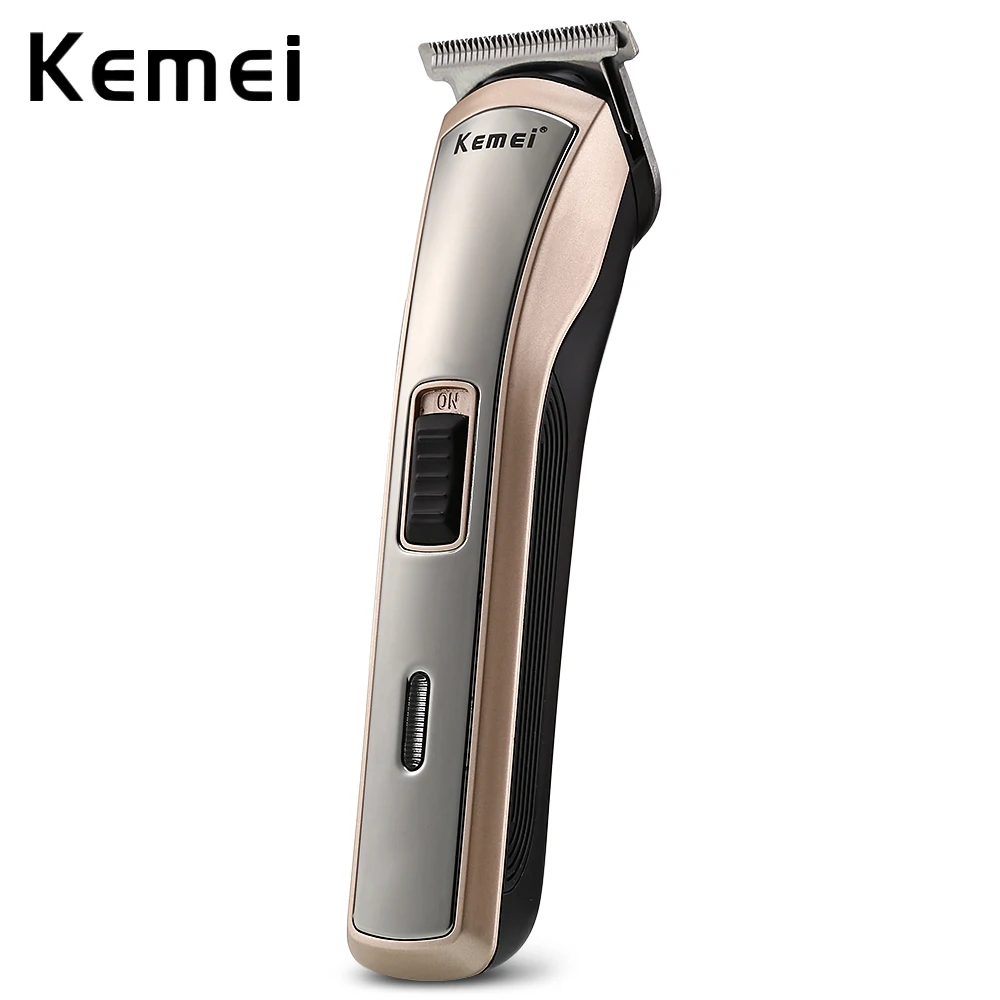 

Kemei 110-240V Powerful Rechargeable Electric Hair Clipper Trimmer Hair Styling Tools Haircut Machine With 3 Guide Combs KM-418