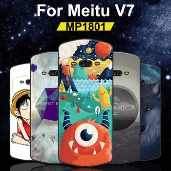 Перейти на Алиэкспресс и купить Чехол для Meitu V7, прозрачный мягкий силиконовый чехол из ТПУ для Meitu V7 MP1801, защитный чехол для meituV7, задняя крышка V 7