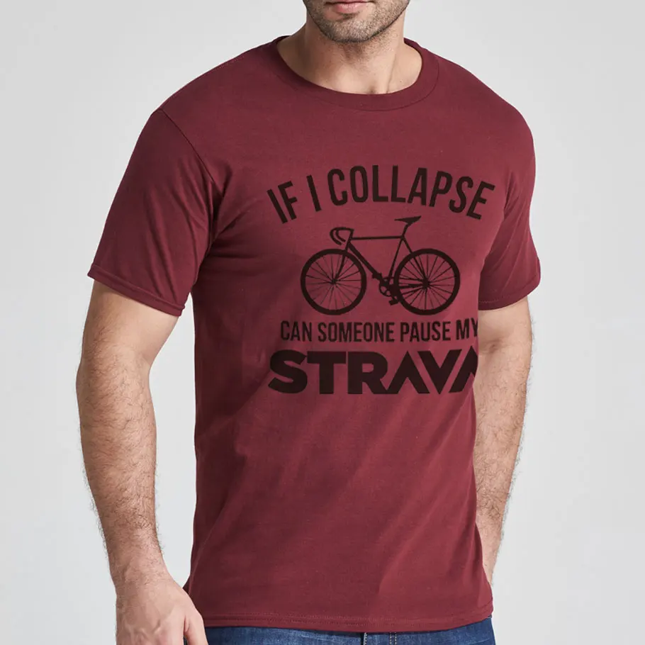 Lf I Collapse Can cost Pause My Strava повседневные мужские футболки с принтом модные топы