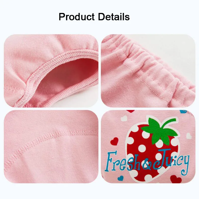 8PCS Reusable 4Layers Waterproof Baby Toilet Training Pants Potty Panties Newborn Infant Travel Underwear Nappies