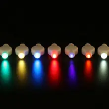 50 шт./партия рождественские украшения светодиодный светильник для бумажного фонаря супер яркая лампа светящаяся наружное освещение