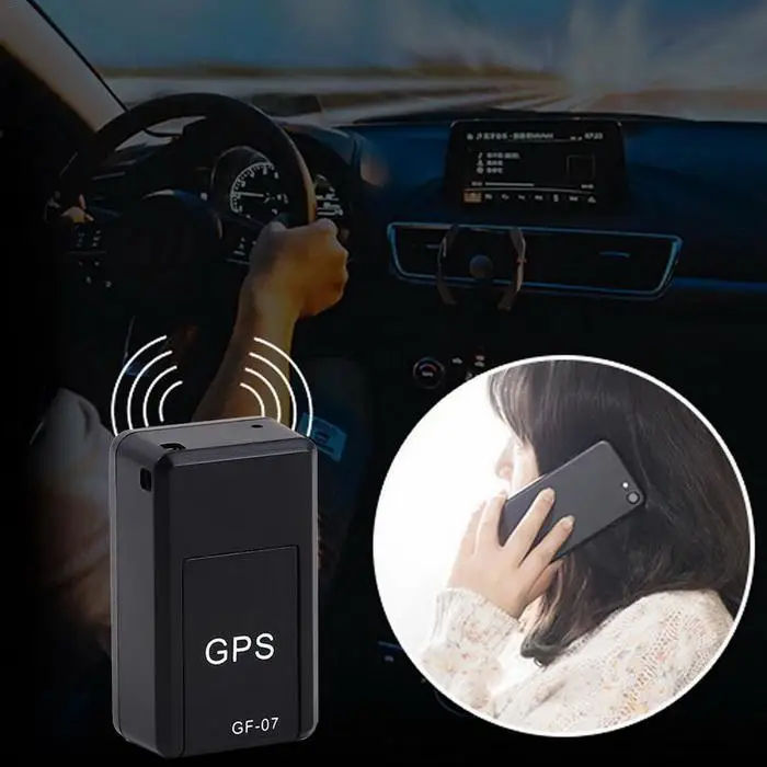 Мини gps трекер GF07 150mA автомобиля Голосовое управление магнитный GSM GPRS автомобиль в