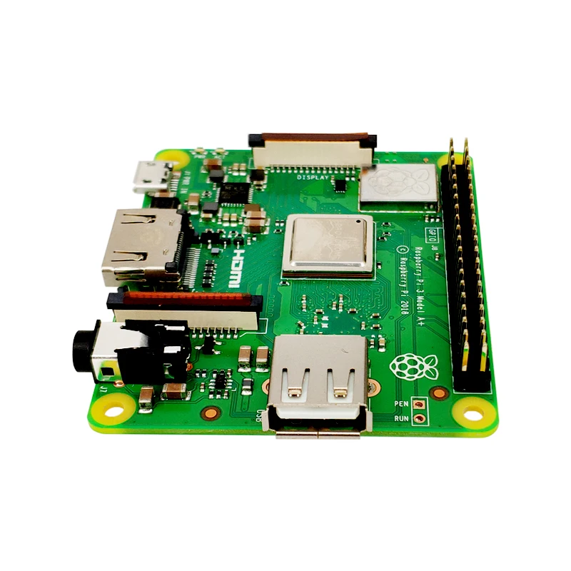 Новый Raspberry Pi 3 Model A + Plus 4 ядерный процессор BMC2837B0 512M RAM 3A с Wi Fi и