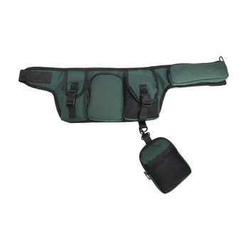 

Men Women Waist Bag Fanny Pack Hip Hop Style Adjustable hunting waterproof portable pouch sports waist pouch