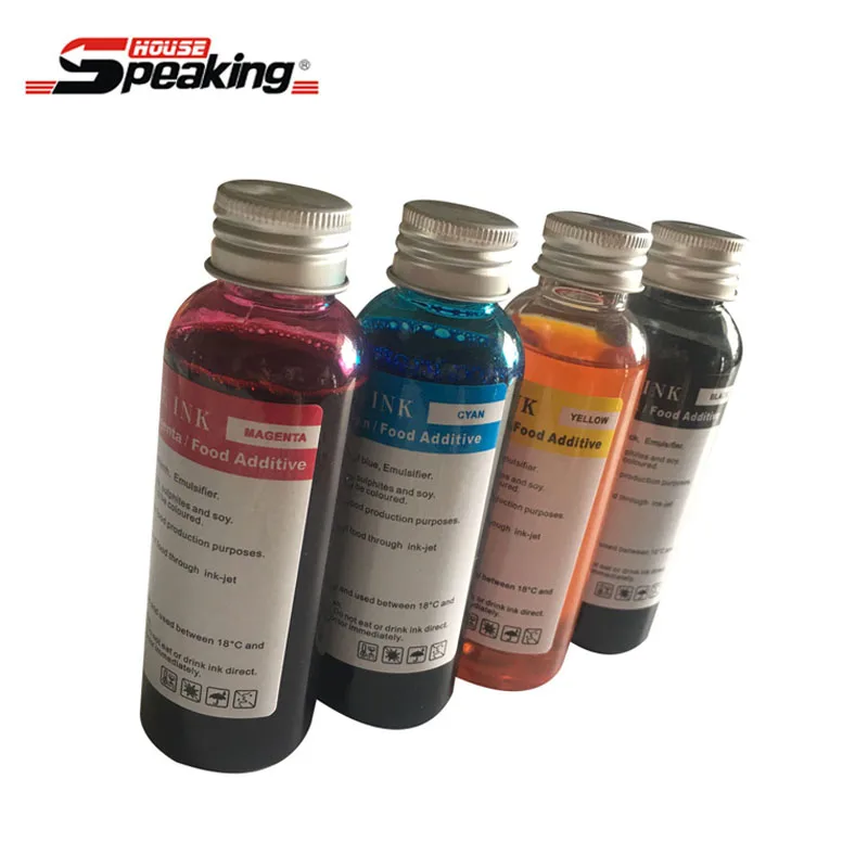 4 color food ink for HP print head three sets packingin Printer Parts