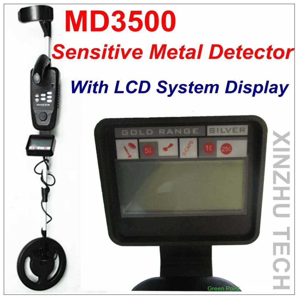 Металлоискатель TIANXUN MD3500 подземный металлодетектор детектор чувствительный с ЖК