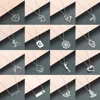 Todorova-Bijoux à chaîne en acier inoxydable pour Femme, colliers, étoile, lune, chien, Phoenix, colibri, Yoga, Note, ange, vagues, choquants ► Photo 1/6