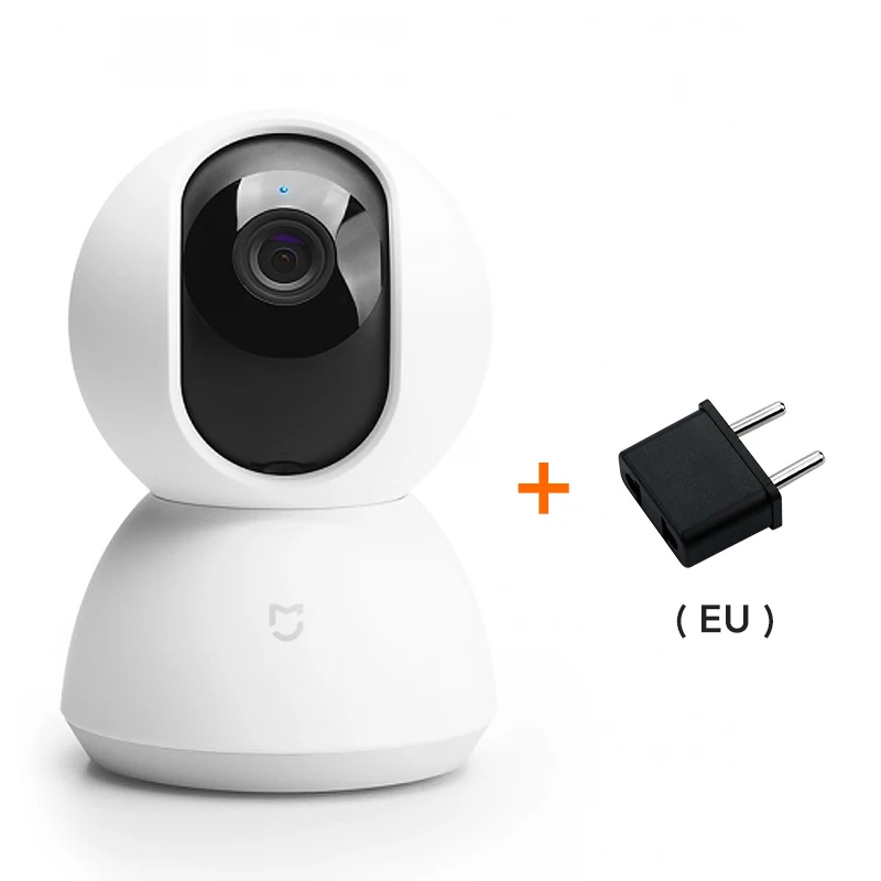 Xiaomi mi jia 360 видео умная камера MJSXJ02CM Pan-tilt версия умная камера 1080 P WiFi ночного видения Видеокамера - Цветной: EU