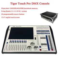 2 шт./лот Тигр Touch Pro DMX консоли 11,1/11,0 контроллер системы светодиодный номинальной света диско DJ Sound Вечерние огни перемещение головы консоли