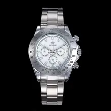 2016 Fashion Luxury Brand Men Wacth Tourbillon Hollow Calendar Automatic Mechanical Watch Mens MoonClock Watches With Box Gift