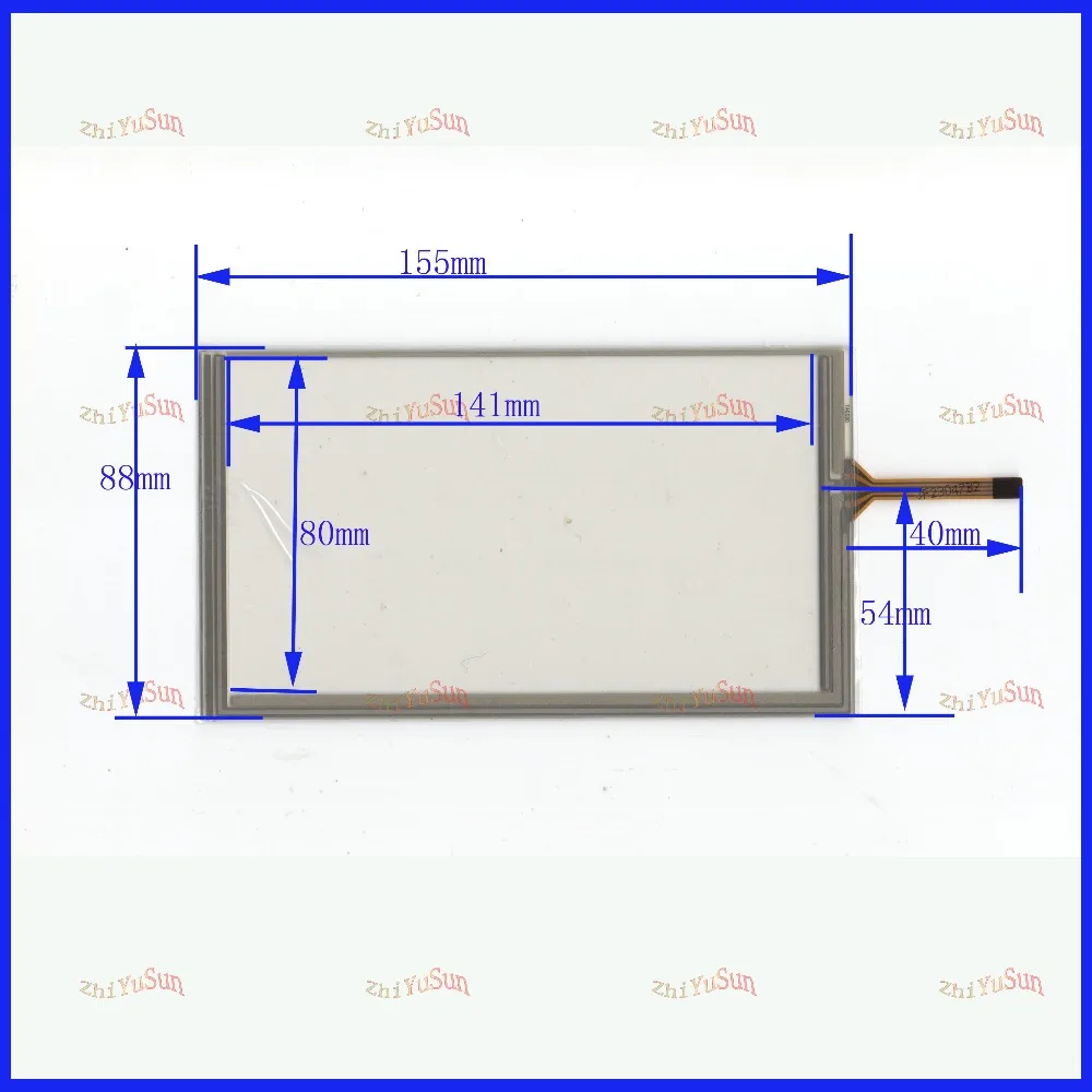 

ZhiYuSun NEW ZCR-0962 for 6.2GPS GLASS 155*88 This is compatible New Touch Screen 155mm*88mm ZCR0962