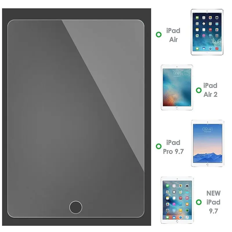 2 шт закаленное стекло для Apple IPad Pro 9,7 10,5 дюймов защита экрана планшета для I Pad 9 H упрочненная защитная пленка