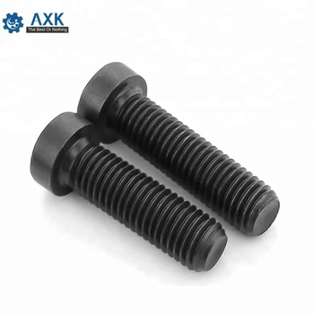 

1/50pc M4 M5 M6 M8 M10 M12 M16 Grade 8.8 steel Black DIN7984 Hex Hexagon Socket Thin Low Short Profile Head Allen Cap Screw Bolt