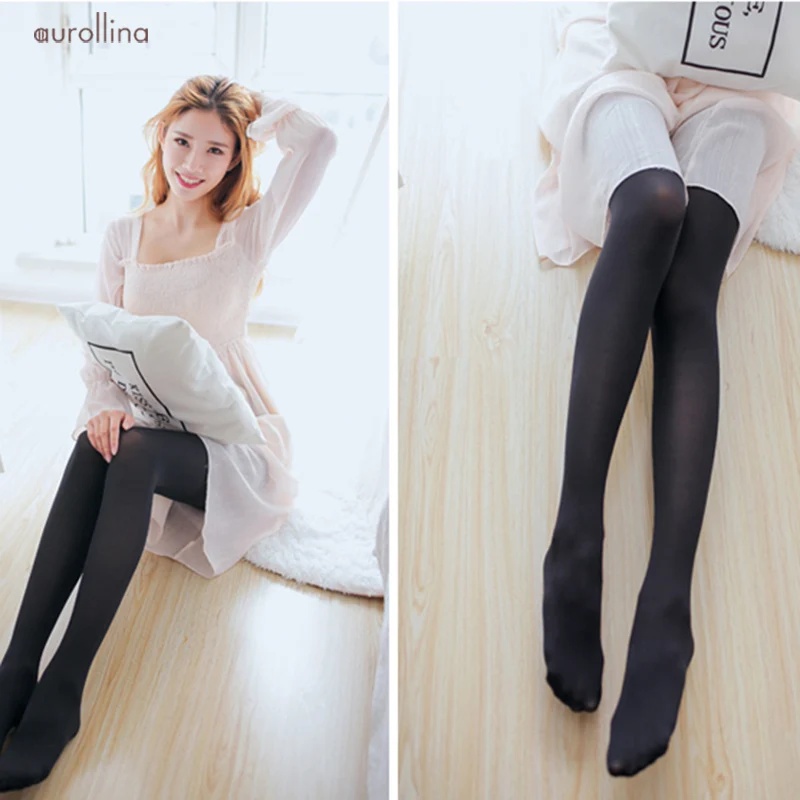 

60Den Pantyhose Medium Thickness Cotton Footbed Anti Slip Breathable Fabric Stretchy Tights Pretty Fantasy Daily Hosiery Shaper
