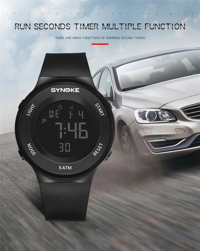 Спортивные часы для женщин Relogio Feminino цифровые часы 50 м ...