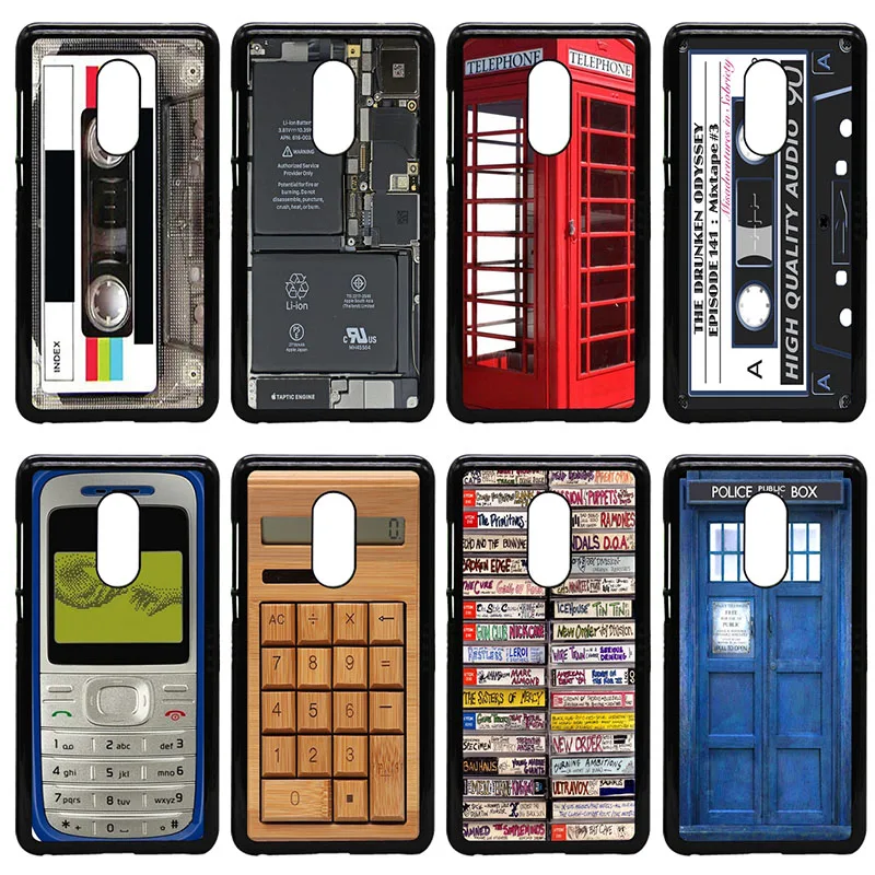 الحنين حاسبة كاسيت الشريط هاتف محمول حالات الصلب PC جراب هاتف شاومي الأحمر mi 3X mi 6 5 5 S زائد ملاحظة 4X2 3 3 S 4 برو رئيس