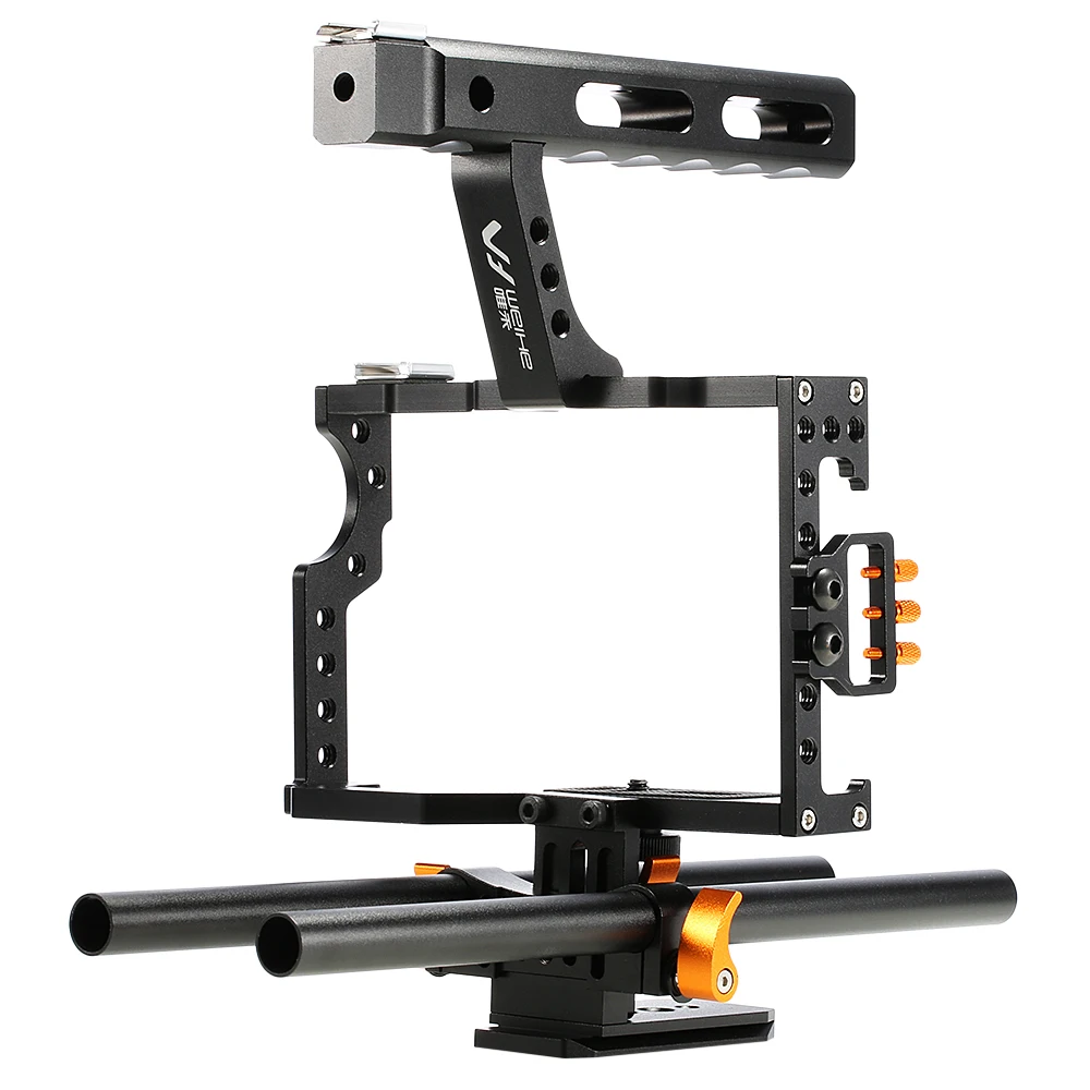 

WEIHE DSLR Camera Video Cage Stabilizer Rig for A7S / A7 / A7R / a7