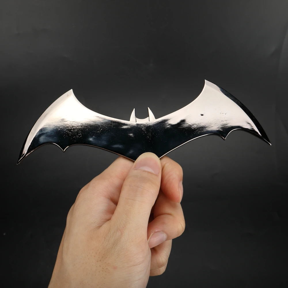 Shazam Batarangs Batman Dart Metal Batgirl Dart Superhero Weapon Cosplay Props (16)