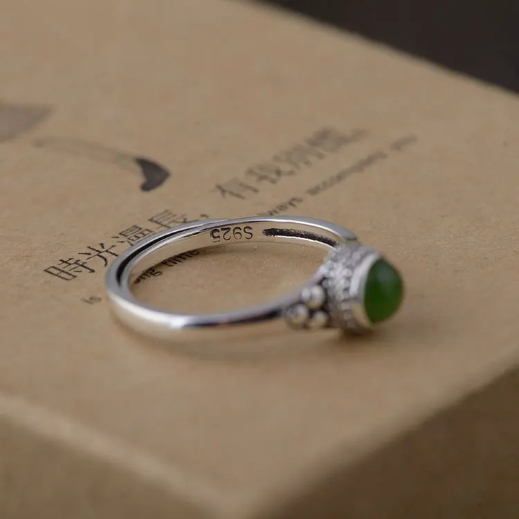 FNJ 925 Серебряное кольцо для женщин, ювелирное изделие, натуральный красный агат, новая мода, чистое серебро S925, кольцо из яшмы, регулируемый размер