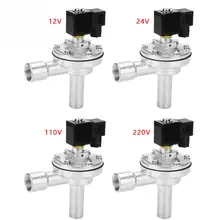 Электромагнитный клапан G3/" 2 пути правый угол Электромагнитный импульсный клапан электрический магнитный импульсный клапан DMF-Z-20A