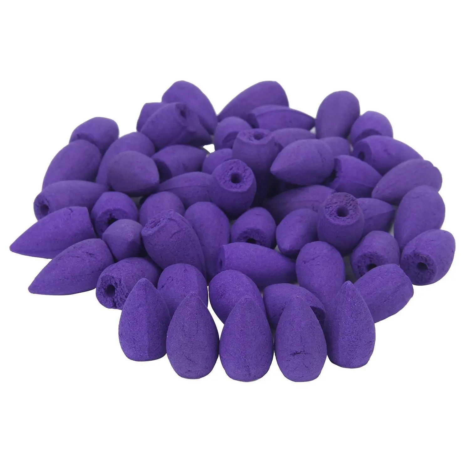 100pcs Reflux incense cones aromatherapy Lavender Rose Jasminein Incense & Incense Burners from