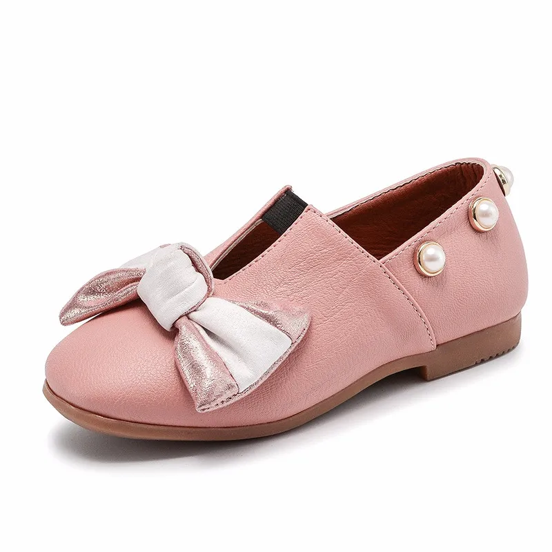 3 4 5 6 7 8 9 10 11Year Spring Autumn New Baby Girls Leather Shoes Children Kids Shoes for girl Bow bead Flat with Princess Shoe 3 4 5 6 7 8 9 10 11Year Spring Autumn New Baby Girls Leather Shoes Children Kids Shoes for girl Bow bead Flat with Princess Shoe