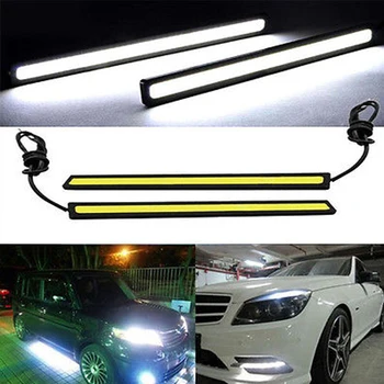 

Waterproof Aluminum High Power 6W Slim COB LED Daytime Running Light (White)
