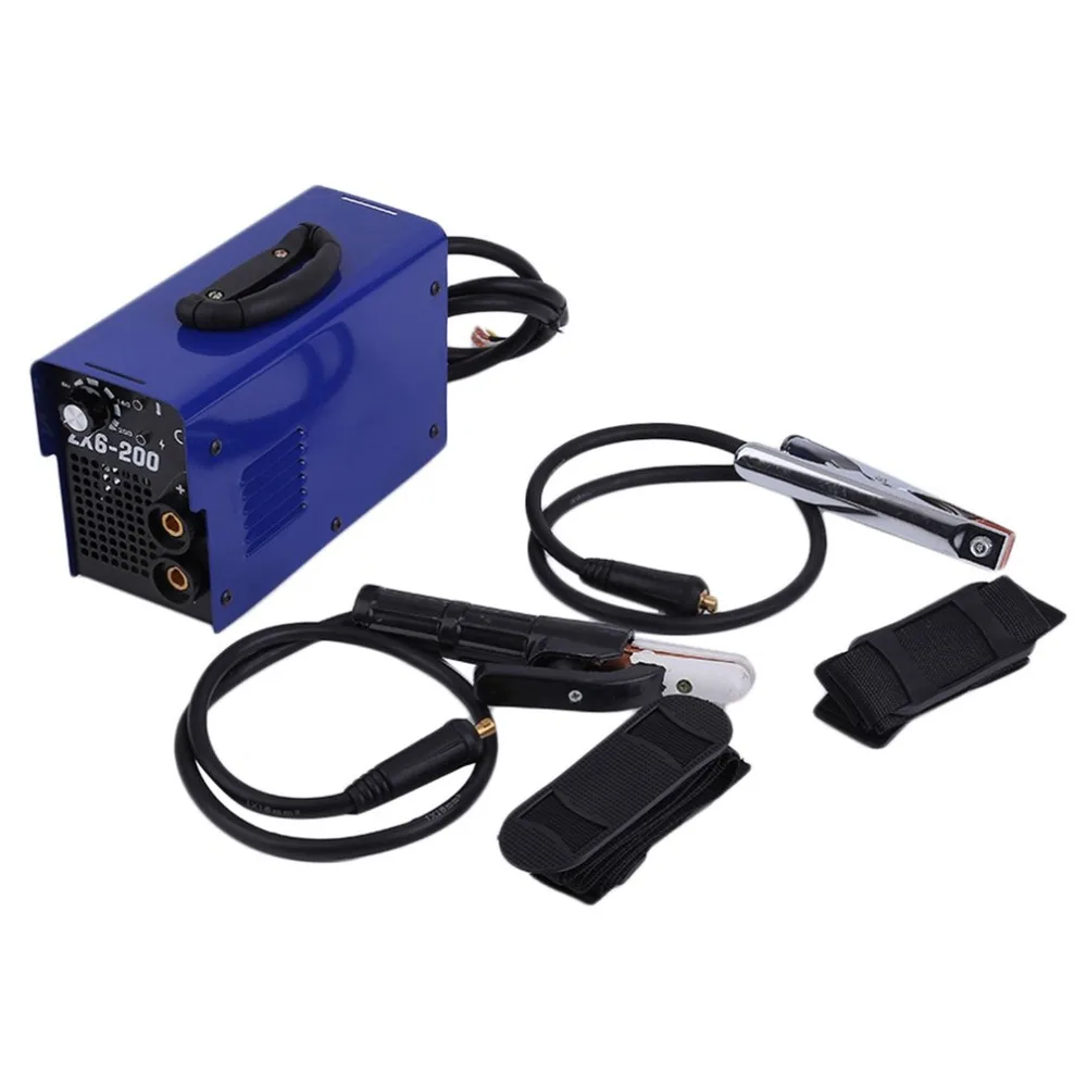 

Professional MMA Continuous Soldering Welding Machine ZX7-200 Manual Equipment PWM Control 220V Weldering Press Welders EU Plug