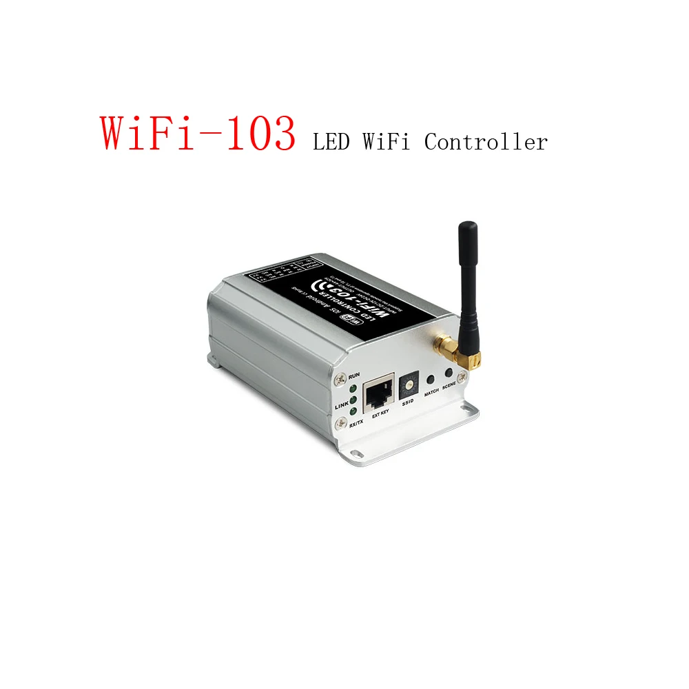 

LTECH WiFi-103 LED WiFi Controller 4Ax3CH Max12A Input Voltage 12-24V