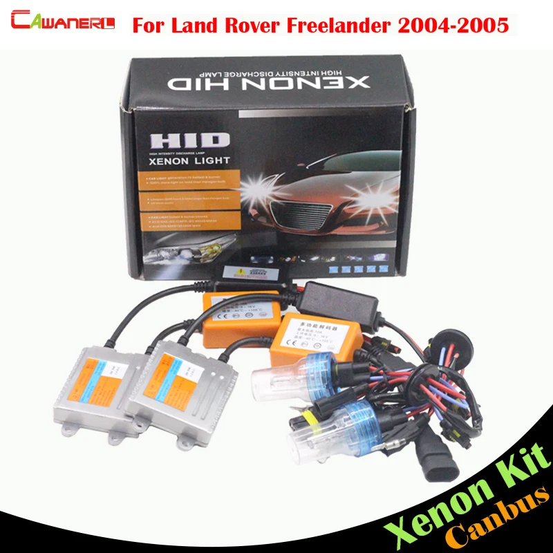 Cawanerl 55W H7 Auto Canbus Ballast Bulb HID Xenon Kit AC Car Light Headlight Low Beam For Land Rover Freelander 2004-2005 Cawanerl 55W H7 Auto Canbus Ballast Bulb HID Xenon Kit AC Car Light Headlight Low Beam For Land Rover Freelander 2004-2005