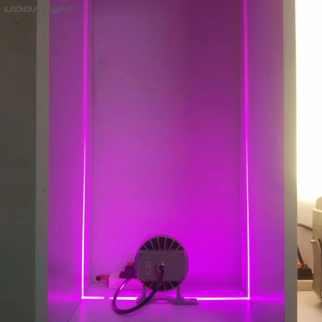 

black/gray CREE LED window lamp 10W wall led 360-degree Building house corner special effects lighting waterproof