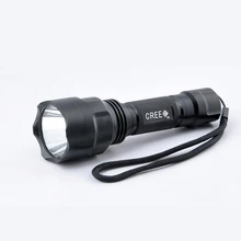 XML T6 LED Tactical Flashlight Aluminum alloy Portable Zoomable Cree Waterproof Torch with Adjustable Focus Camping Hiking 18650