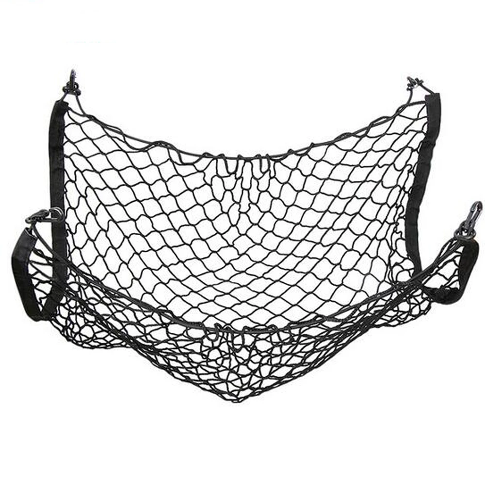 4 HooK Car Trunk Cargo Mesh Net Luggage For Honda Accord Civic CRV CR V