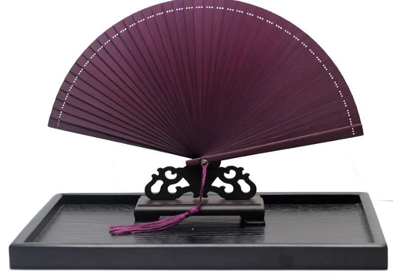 Китайский стиль классический ручной hld бамбуковые складные вентиляторы для церковного подарка вечерние diy винтажные изысканные украшения для дома LF368