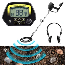 High Sensitivity Upgrade MD4060 Metal Detector Gold Finder Digger Search Treasure Hunter Underground Detecting LCD Display High Sensitivity Upgrade MD4060 Metal Detector Gold Finder Digger Search Treasure Hunter Underground Detecting LCD Display