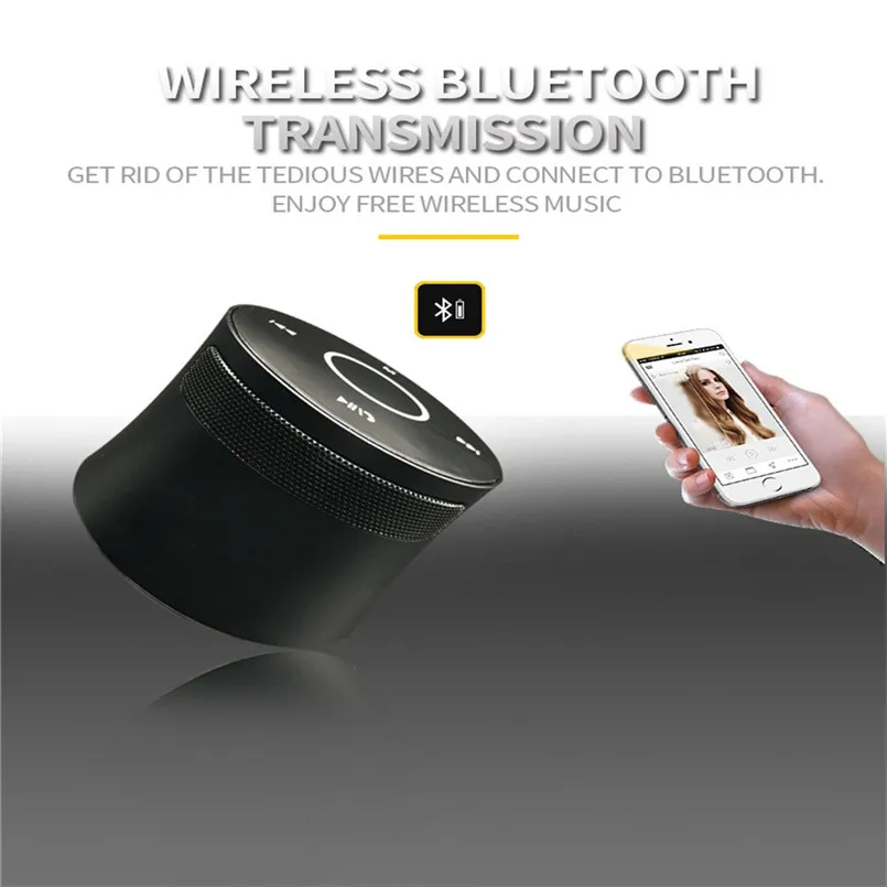 Portable Mini Bluetooth Speaker Wireless V4.1 Bluetooth Speaker Superb HD Sound&Bass 360 Degree Stereo USB Charging 40AP901