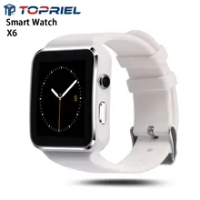 2016 Bluetooth Smart Watch X6 Camera Sport Facebook whatsapp Calculator Alarm Clock Smartwatch For Android Iphone